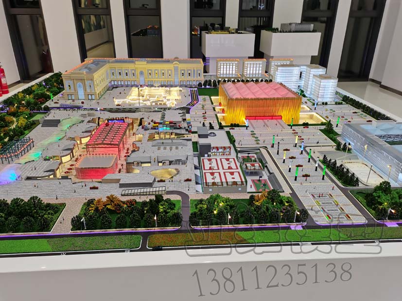 华熙live五棵松商业项目模型