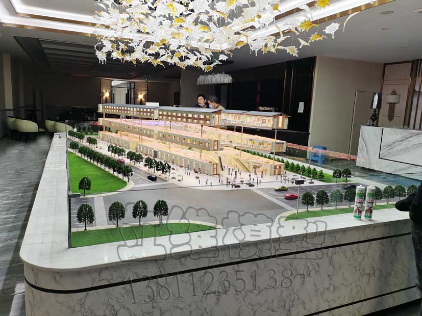 廊坊人和天街商业模型每层升降