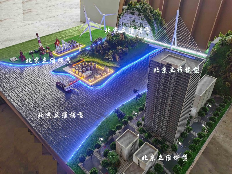 唐山化工、新能源一体模型