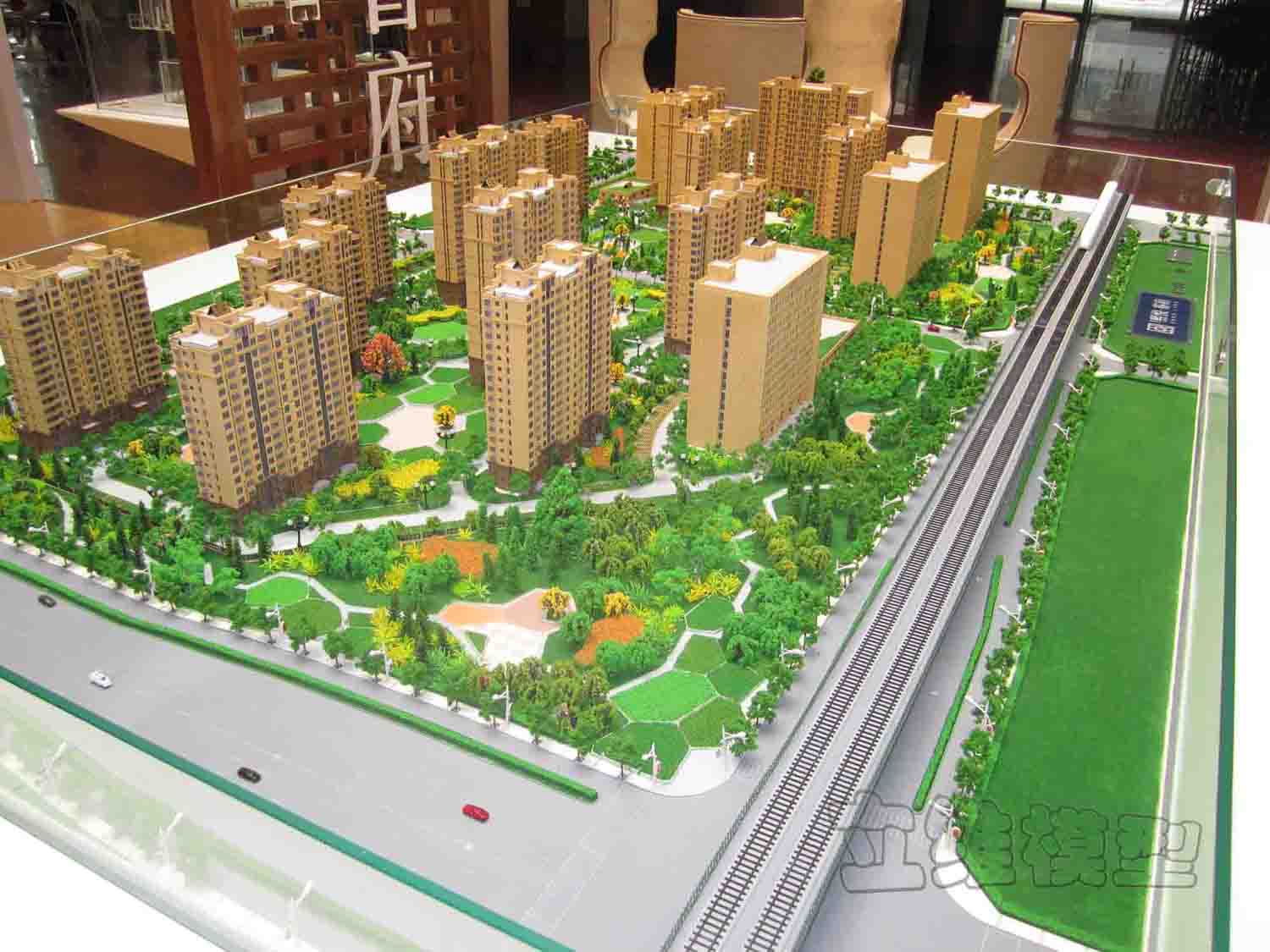 首开熙悦睿府项目模型