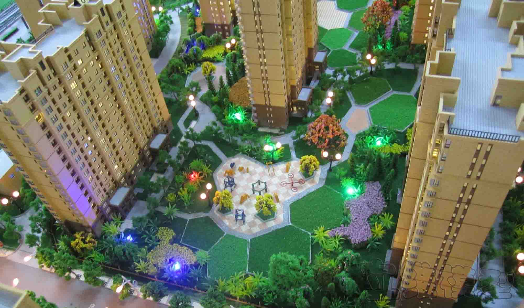 首开熙悦睿府项目模型
