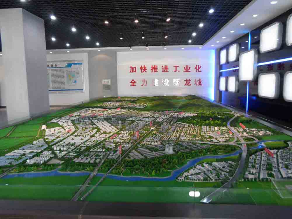 朝阳工业新区规划模型1：1500