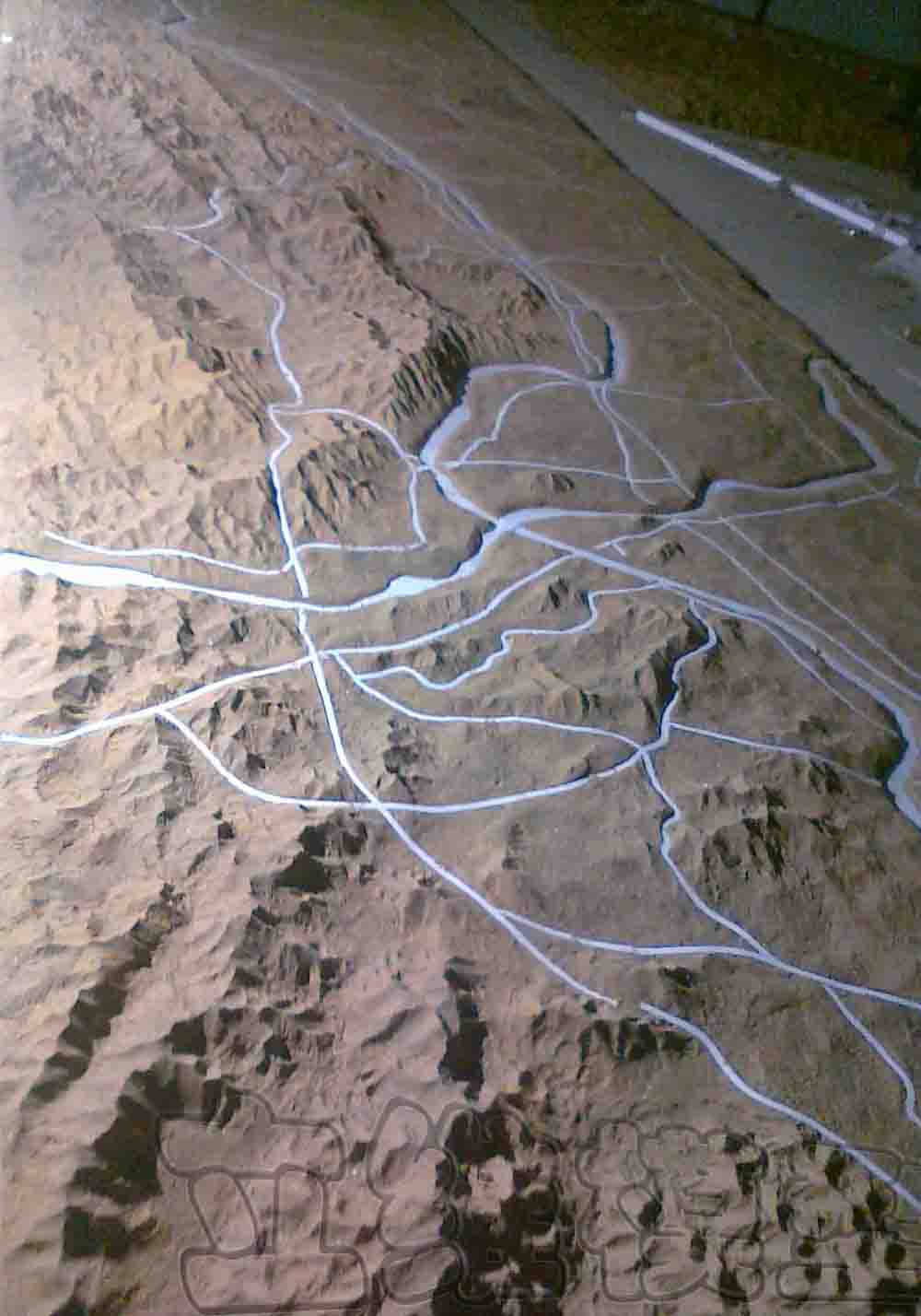 地形场景 1：2500