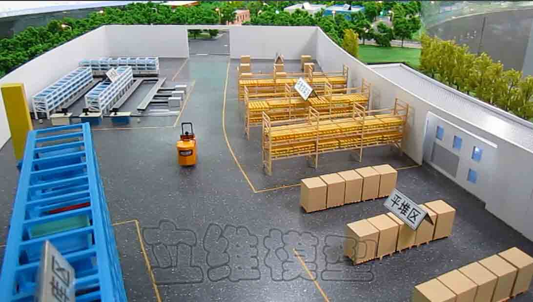 北京交通大学智能仓库模型