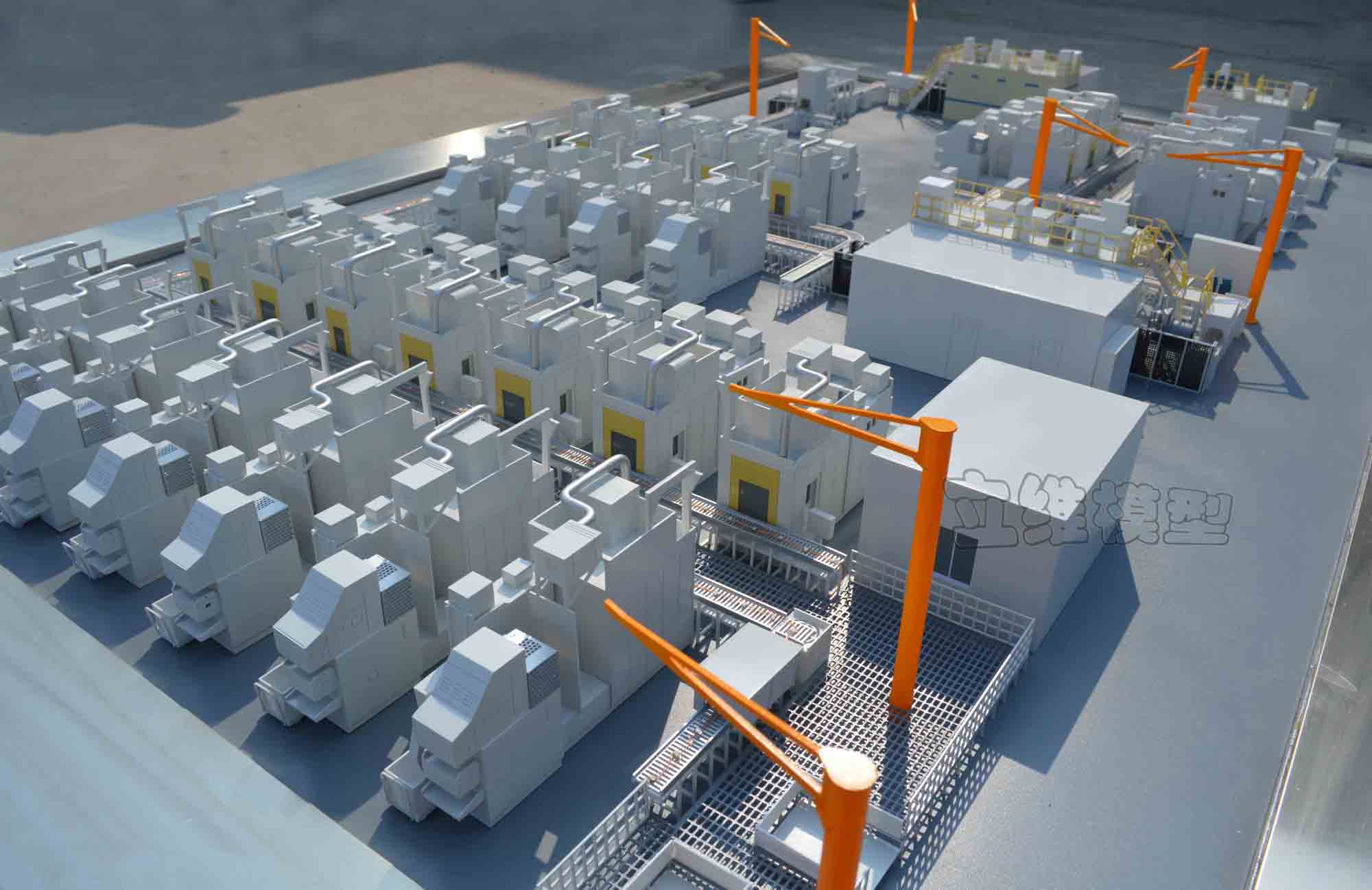 MG汽车生产线1：30