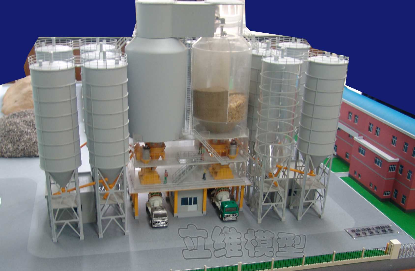 水泥搅拌站工艺流程