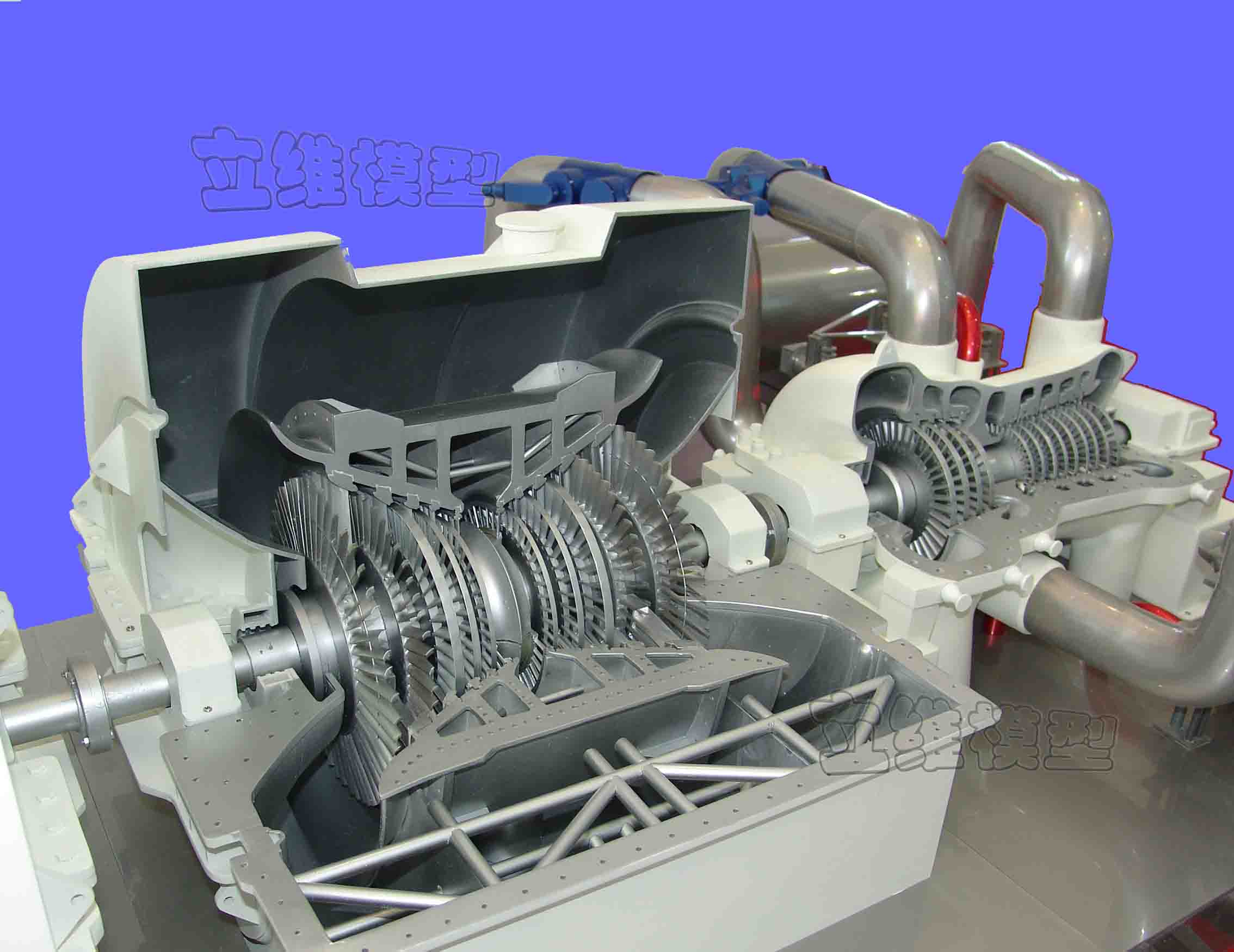 核工业展&mdash;核电站模型