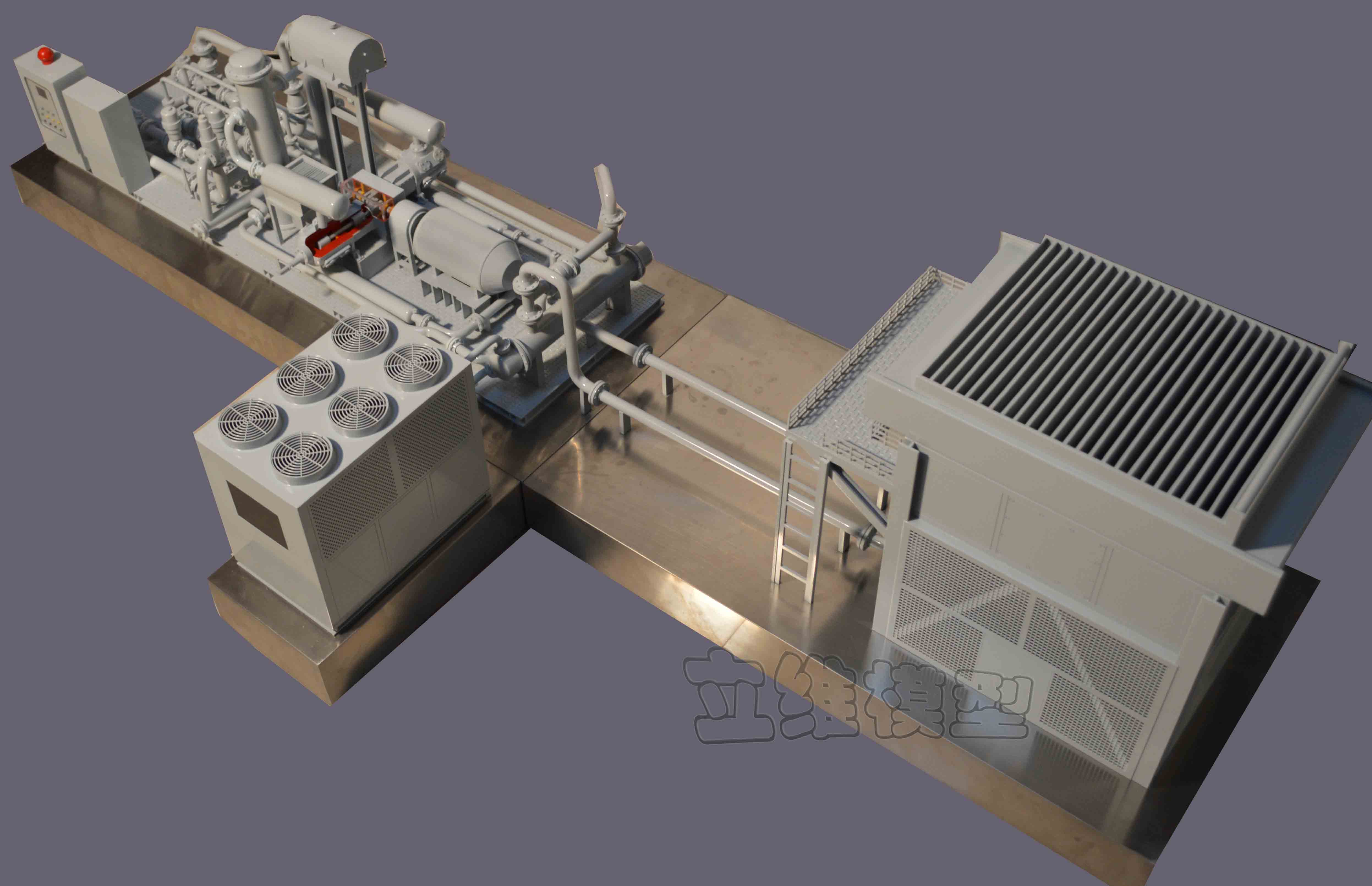 天然气压缩机组（分体式）模型1：15